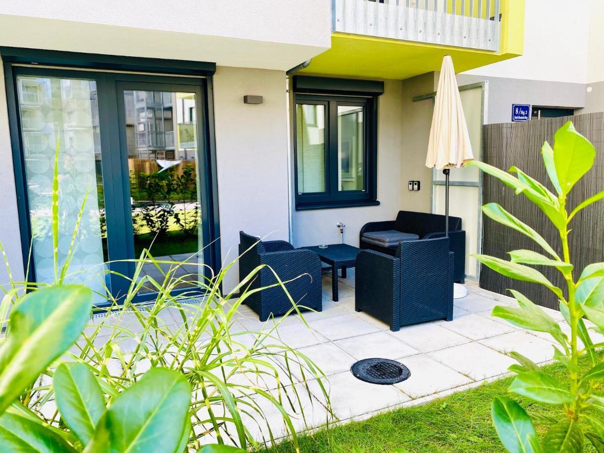 Topmodernes Sonnenwohnen Apartment Bei U-Bahn Und Therme Wien Oberlaa, 15 Min Bis Stephansplatz Exterior foto