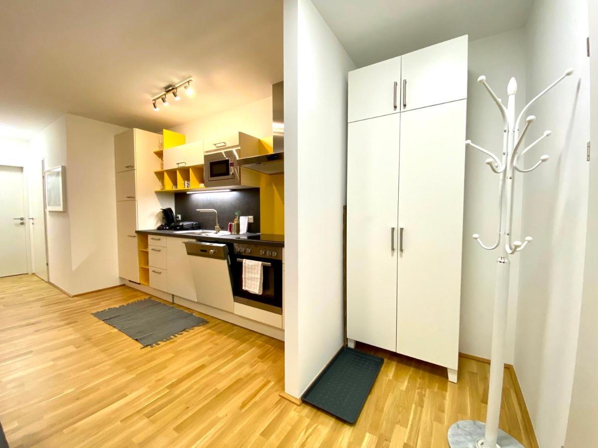 Topmodernes Sonnenwohnen Apartment Bei U-Bahn Und Therme Wien Oberlaa, 15 Min Bis Stephansplatz Exterior foto